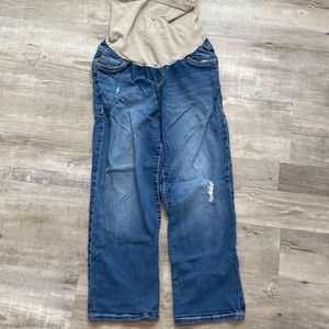 Indigo Blue Maternity Jeans size Large